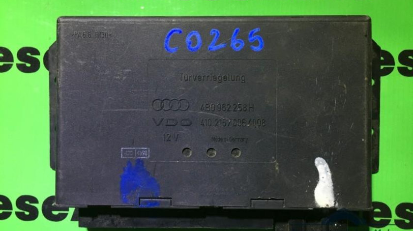 Calculator confort Audi A4 (1994-2001) [8D2, B5] 4b0962258h