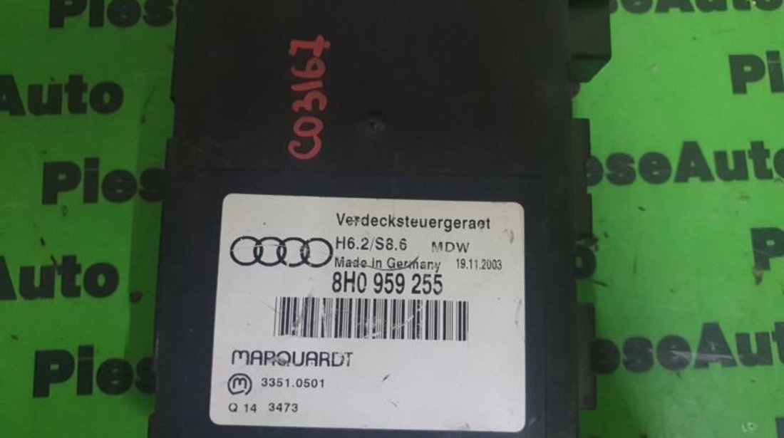 Calculator confort Audi A4 (2001-2004) [8E2, B6] 8h0959255