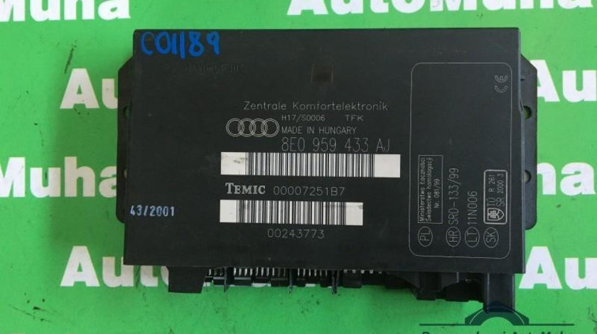 Calculator confort Audi A4 (2001-2004) [8E2, B6] 8E0959433AJ