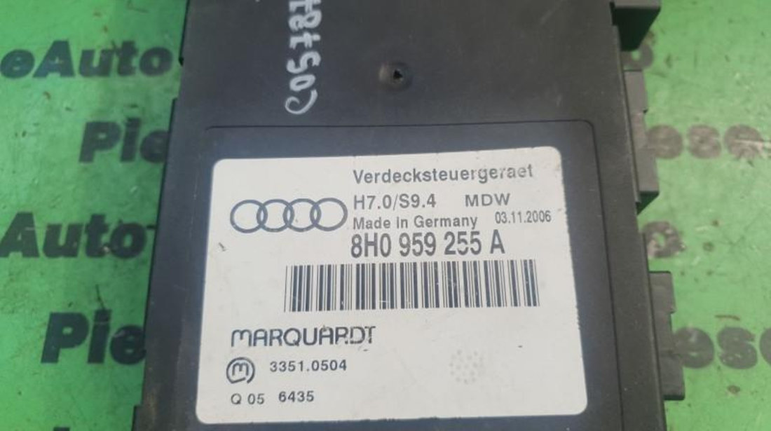 Calculator confort Audi A4 (2004-2008) [8EC, B7] 8h0959255a
