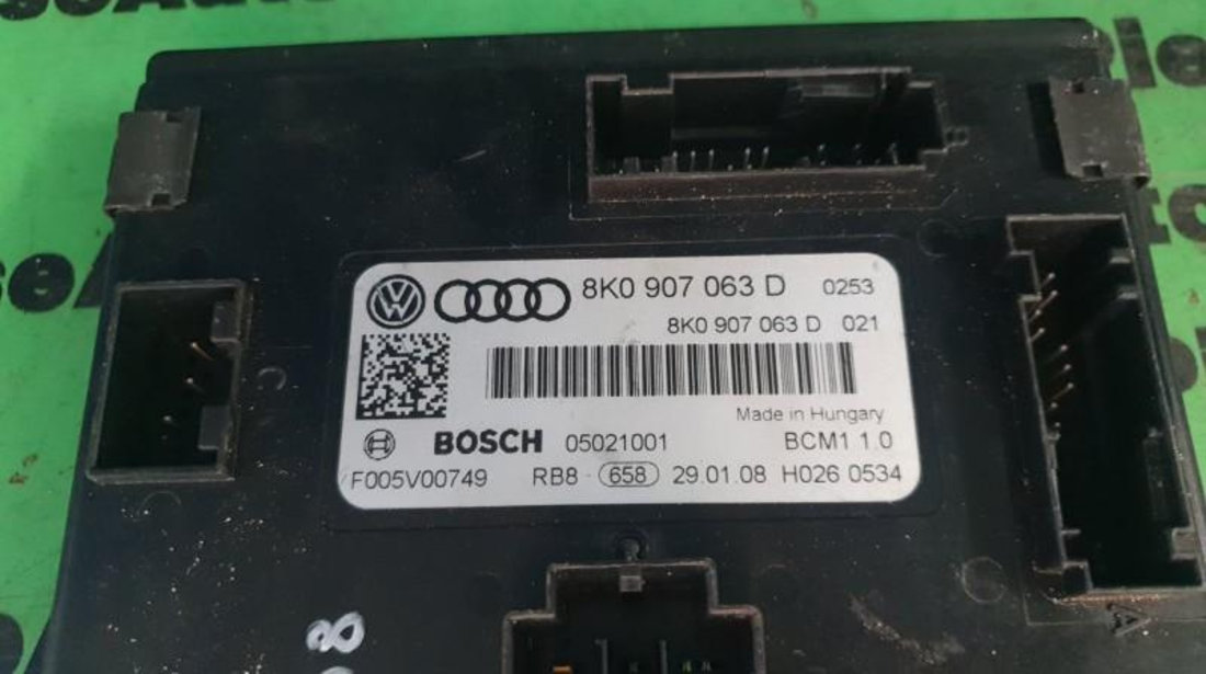 Calculator confort Audi A4 (2007->) [8K2, B8] 8k0907063d