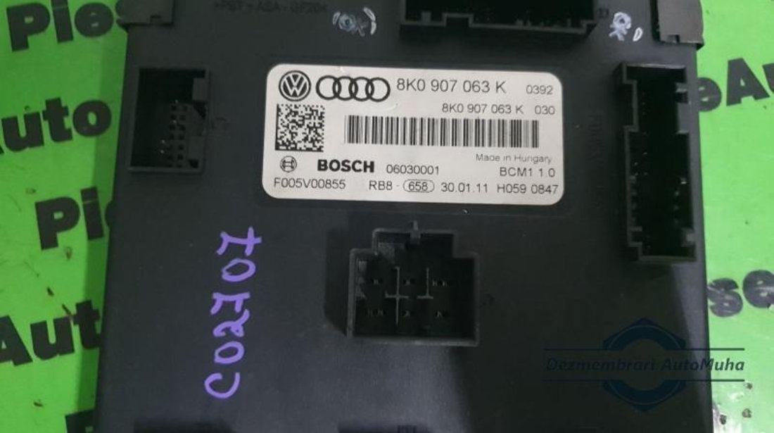 Calculator confort Audi A4 (2007->) [8K2, B8] 8k0907063k