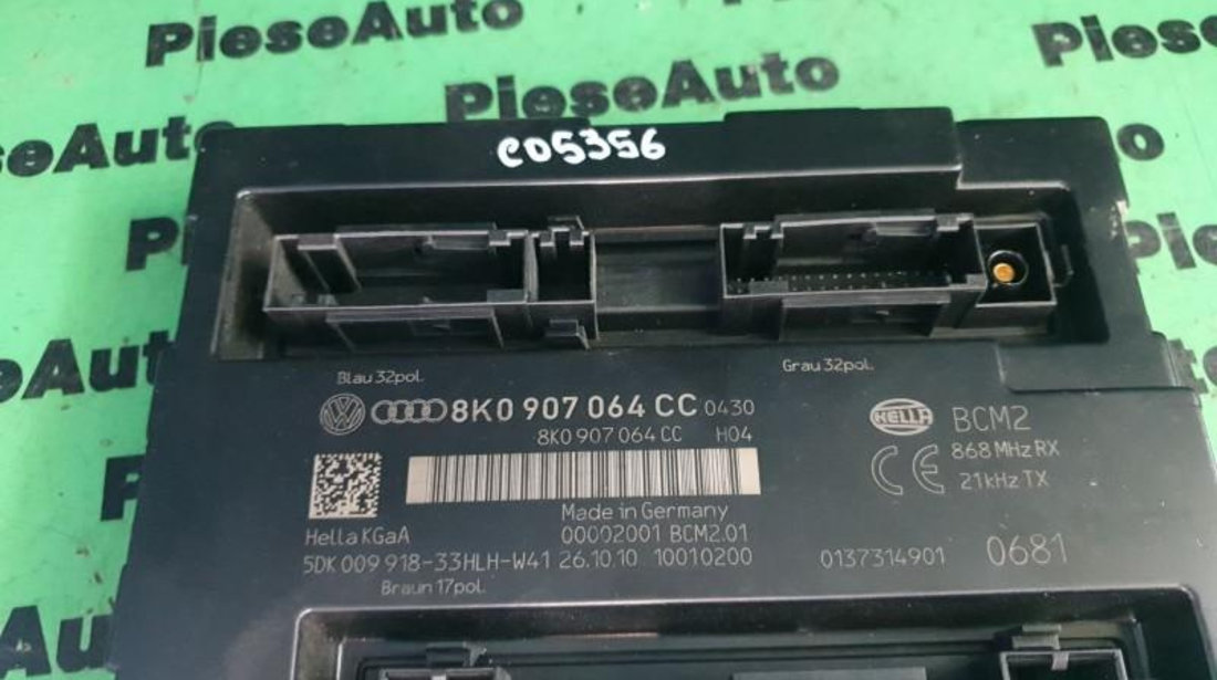 Calculator confort Audi A4 (2007->) [8K2, B8] 8k0907064cc