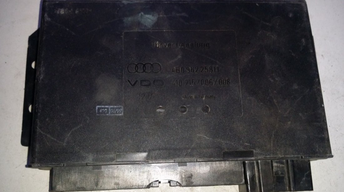 Calculator confort Audi A4 4B0962258H