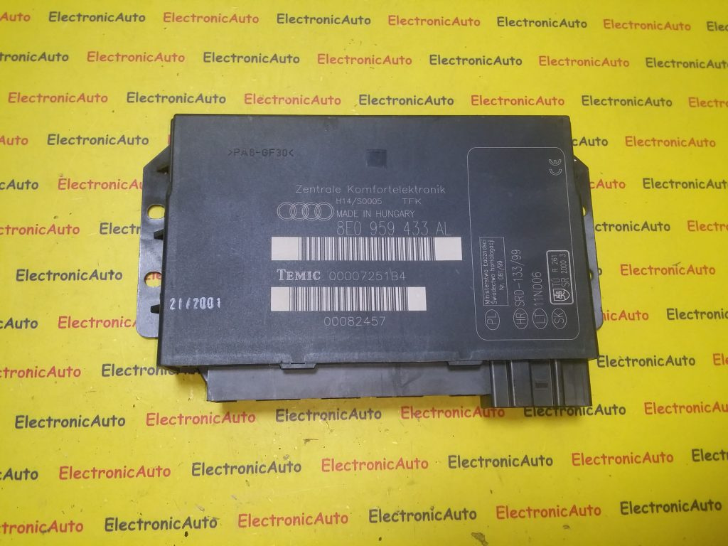 Calculator confort Audi A4, 8E0959433AL