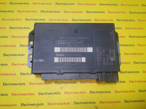 Calculator confort Audi A4, 8E0959433AL