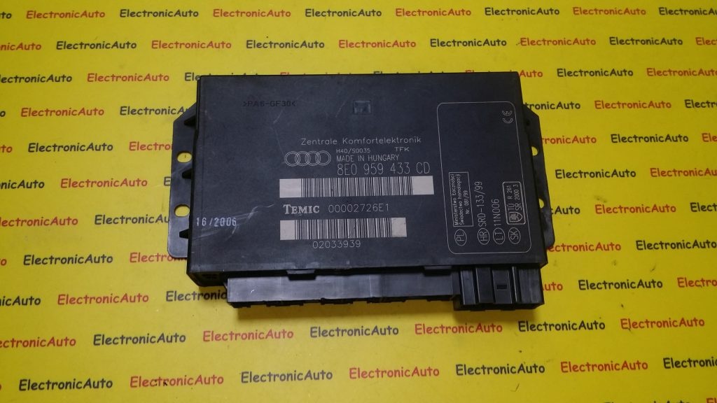 Calculator confort Audi A4 8E0959433CD