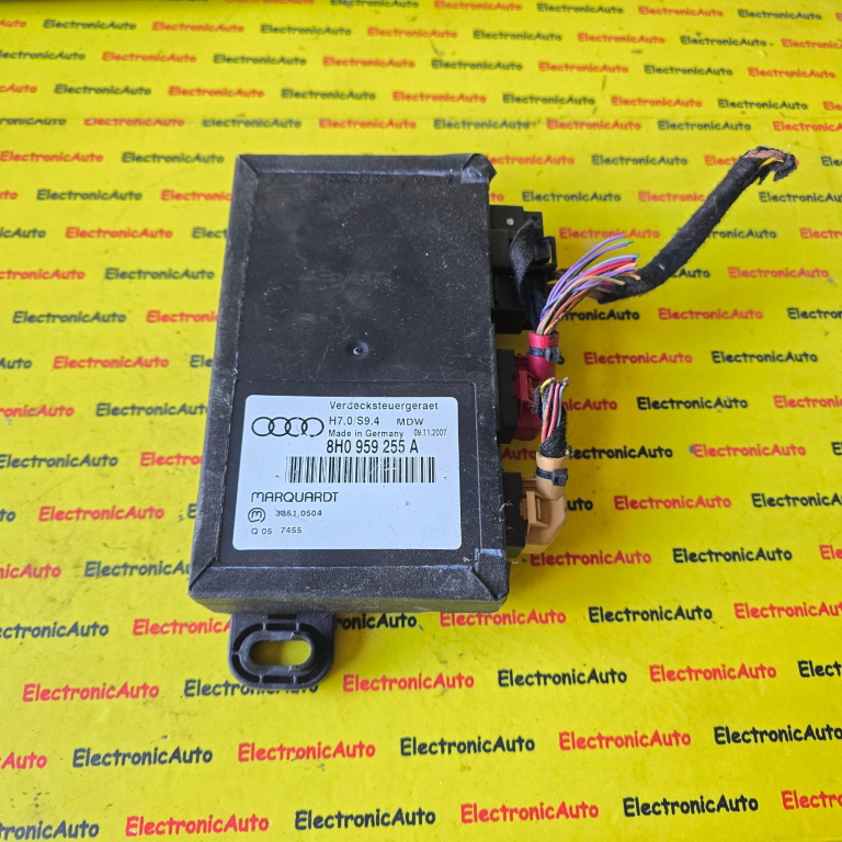 Calculator confort Audi A4, 8H0959255A, 33510504,