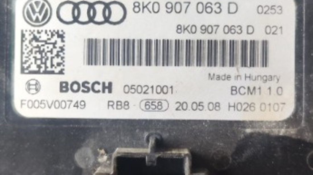 Calculator confort Audi A4 A5 2.0 TDI cod motor CJC an 2012 cod 8K0907063D / 05021001