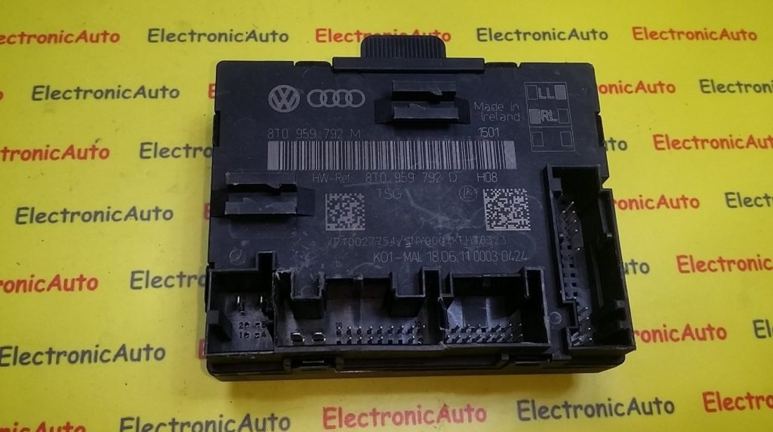 Calculator confort Audi A4, A5 8T0959792M