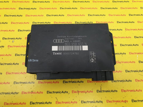 Calculator Confort Audi A4 B6, 8E0959433N