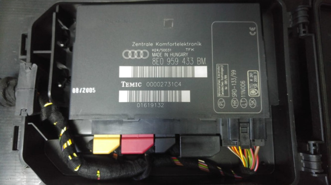 Calculator confort audi a4 b7 2007 1.9 tdi bpw 8e0959433bm