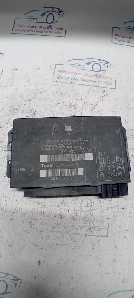 Calculator confort Audi A4 B7 2007, 8E0959433CQ