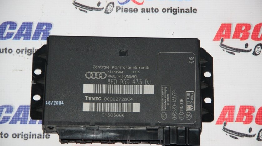 Calculator confort Audi A4 B7 8E cod: 8E0959433BJ model 2006