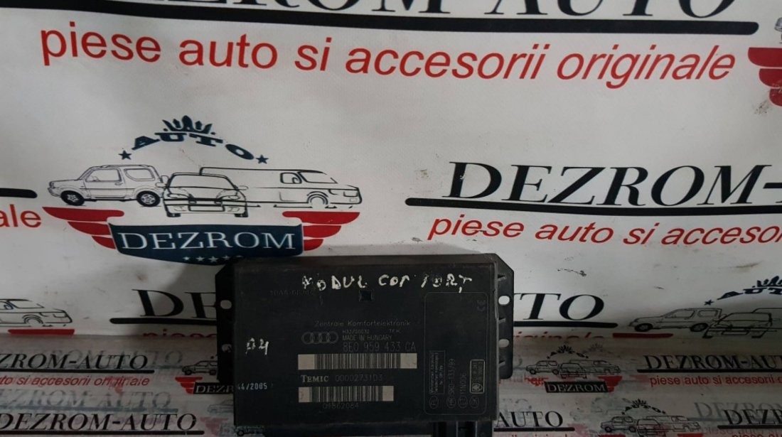 Calculator confort Audi A4 B7 8E0959433CA