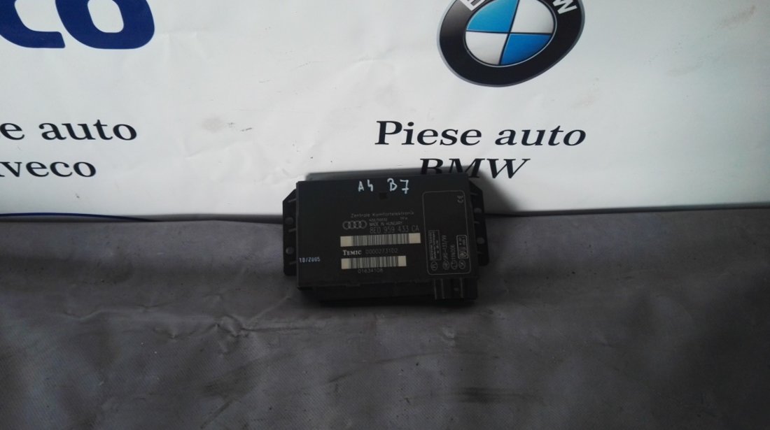 Calculator confort audi a4 b7 cod 8E0959433CA