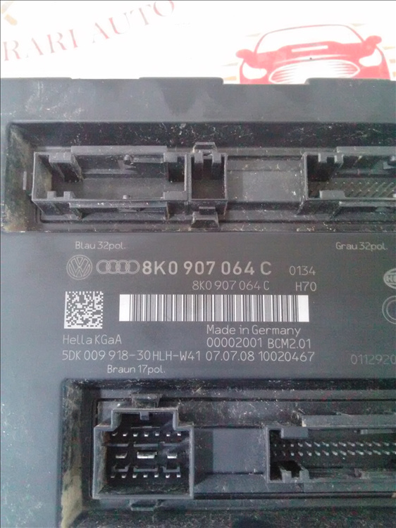 Calculator confort AUDI A4 B8 2.0 TDI an fabr. 2010