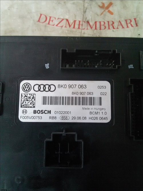 Calculator confort AUDI A4 B8 2.0 TDI an fabr. 2010