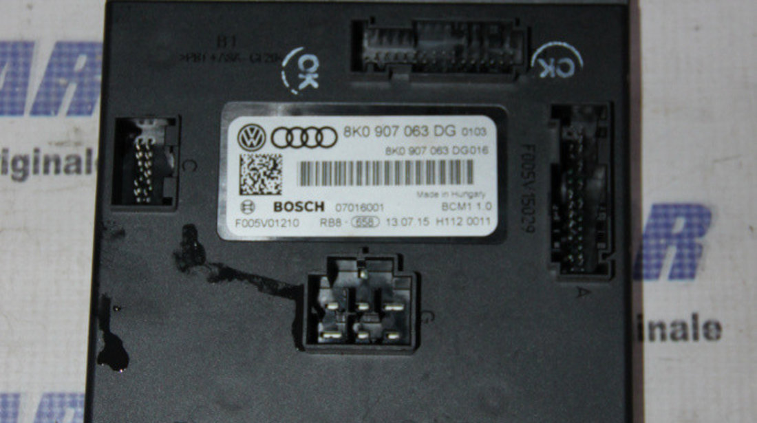Calculator confort Audi A4 B8 8K 2.0 TDI cod: 8K0907063DG 2008-2015