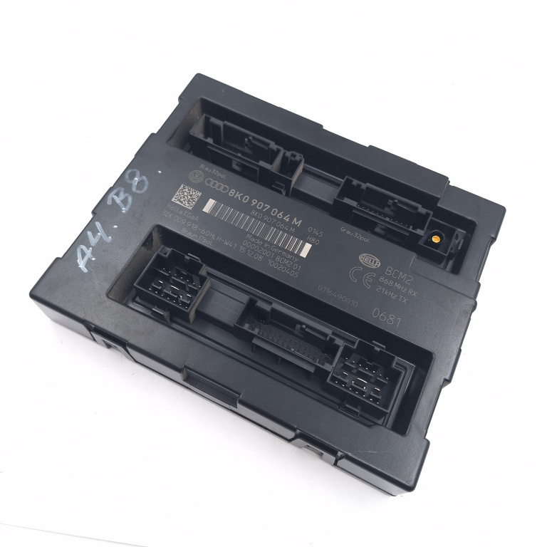 Calculator Confort Audi A4 B8 (8K) 2007-2015 2.0 Tdi Cagc Motorina 8K0907064M, 00002001, Bcm2.01, K009918-60, K00991860, Hlh-W41, 15.12.08, 10020405, 8K0907064, 8K0 907 064 M Hella Kgaa