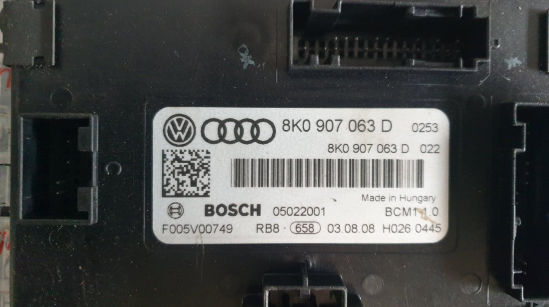 Calculator confort Audi A4 B8 cod piesa : 8K0907063D