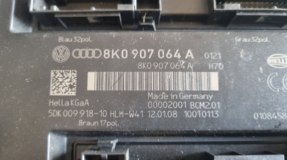 Calculator confort Audi A4 B8 cod piesa : 8K0907064A