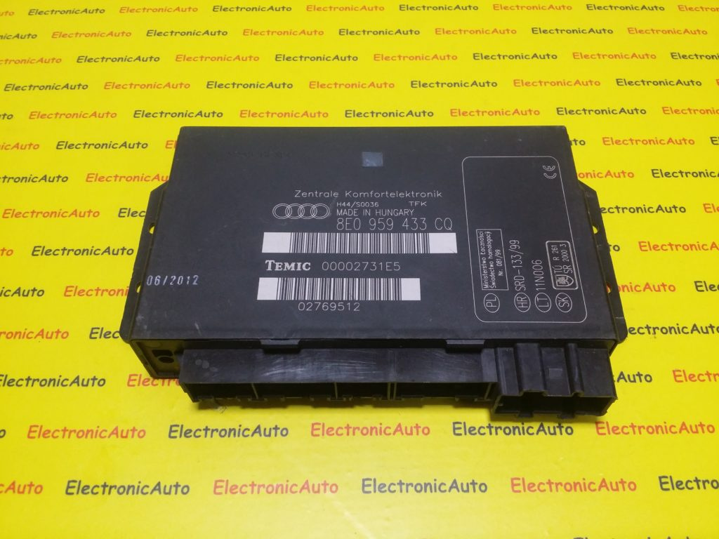 Calculator Confort Audi A4, Seat Exeo, 8E0959433CQ, 00002731E5