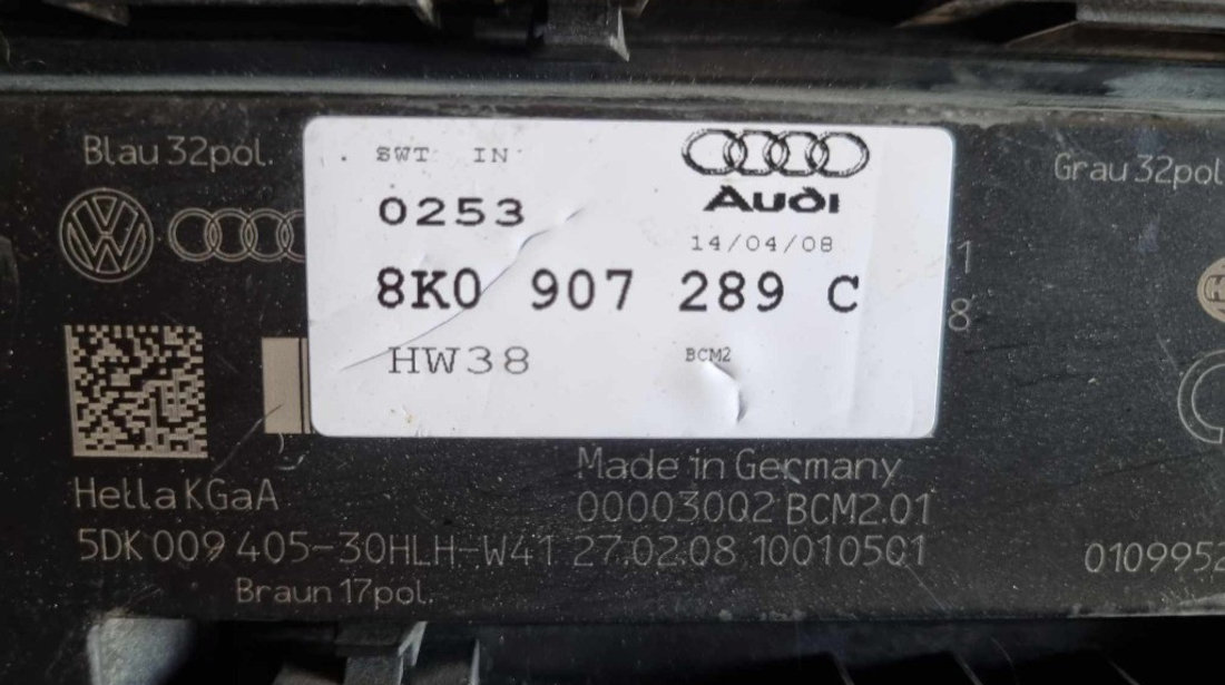 Calculator confort Audi A5 8T cod 8k0907289c