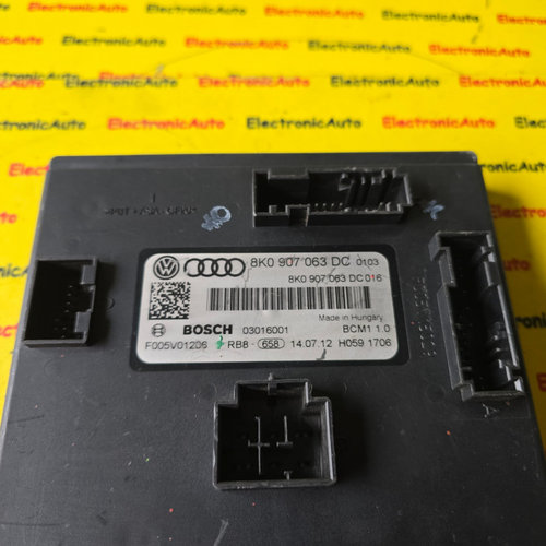 Calculator Confort Audi A5, Q5, 8K0907063DC, F005V01206, BCM110,