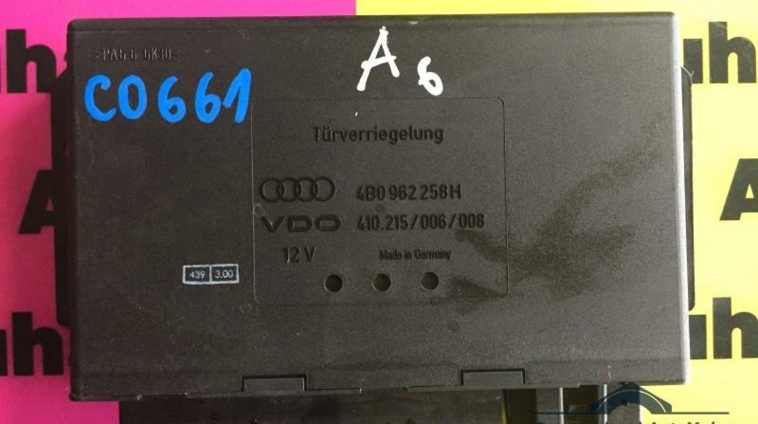 Calculator confort Audi A6 (1997-2004) [4B, C5] 4b0962258h