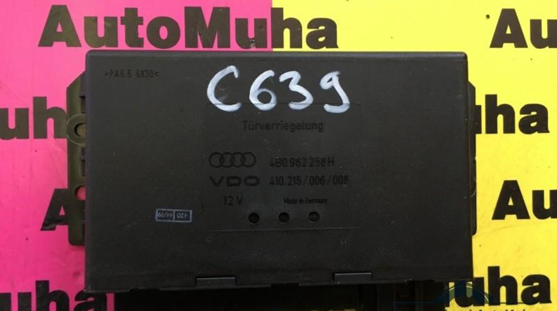 Calculator confort Audi A6 (1997-2004) [4B, C5] 4b0962258h