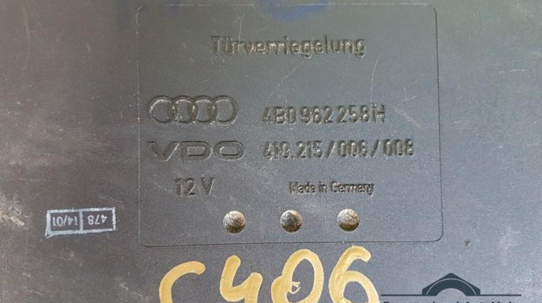 Calculator confort Audi A6 (1997-2004) [4B, C5] 4B0962258H