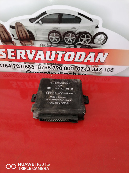 Calculator confort Audi A6 (2004-2011) [4F2, C6] 2.0 Motorina 2006, 4D0909611