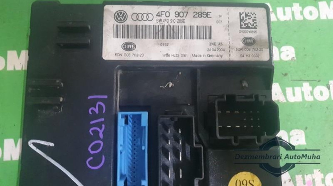 Calculator confort Audi A6 (2004-2011) [4F2, C6] 4f0907289e