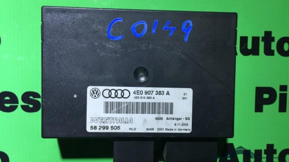 Calculator confort Audi A6 (2004-2011) [4F2, C6] 4E0907383A
