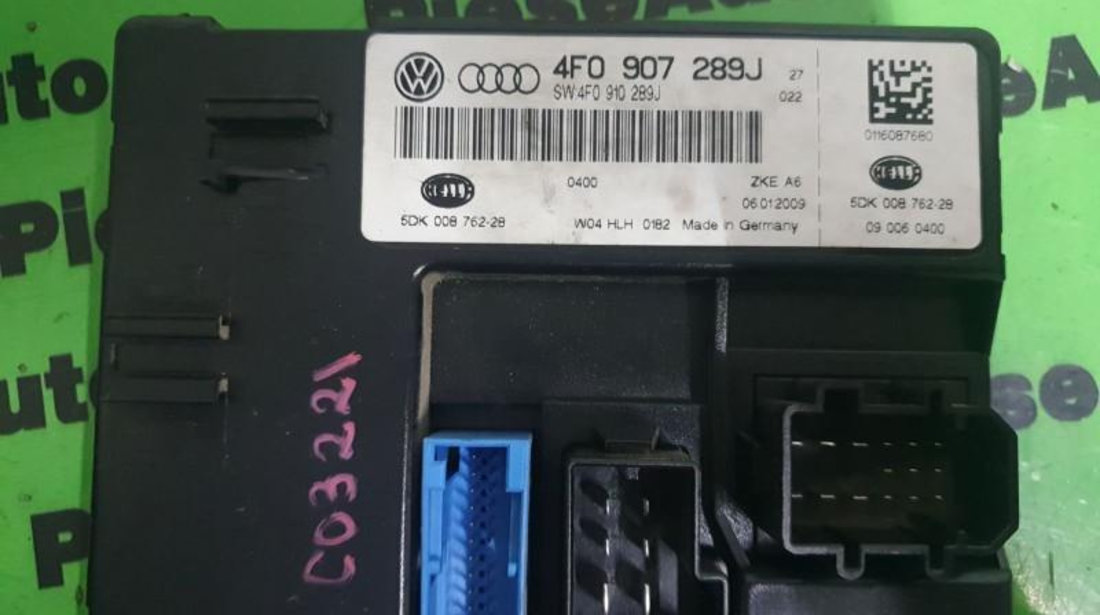 Calculator confort Audi A6 (2004-2011) [4F2, C6] 4f0907289j