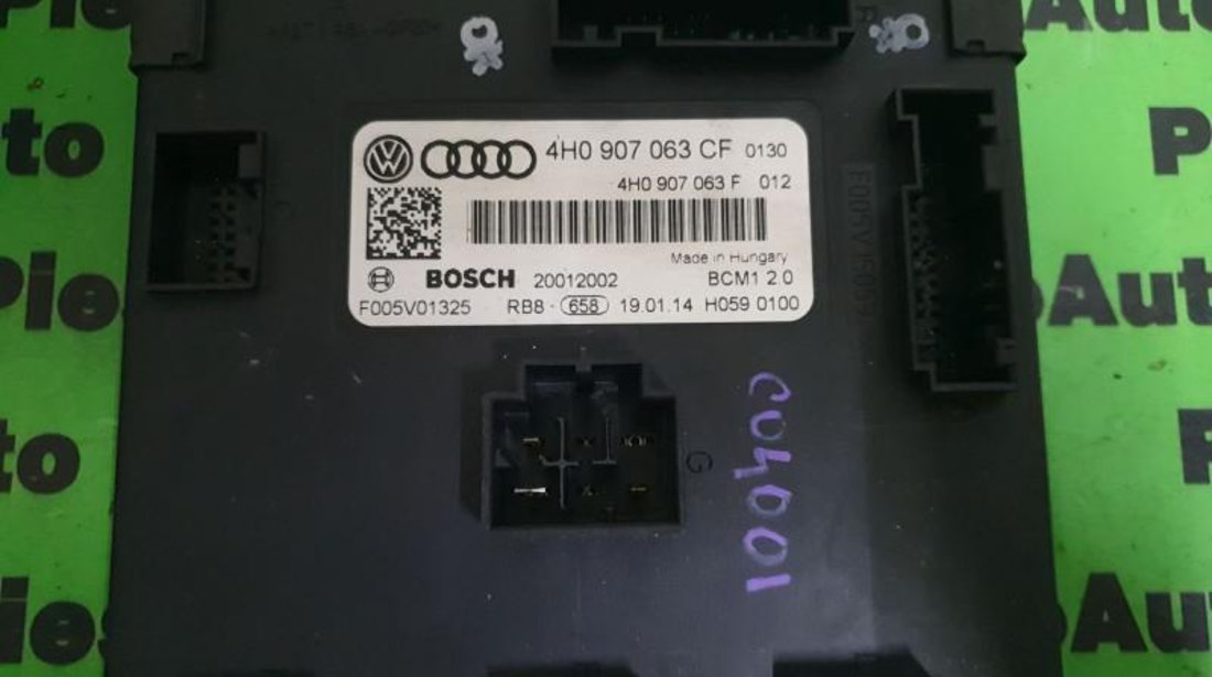 Calculator confort Audi A6 (2010->) [4G2, C7] 4h0907063cf