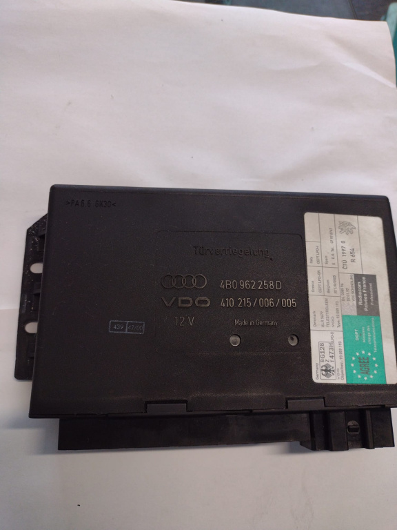 Calculator Confort , Audi A6 4B/C5 [1997 - 2001] COD - 4b0962258d