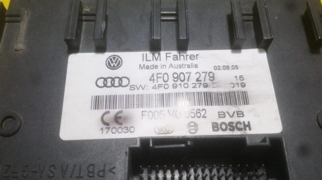 Calculator confort Audi A6 4F0907279, 4F0910279D
