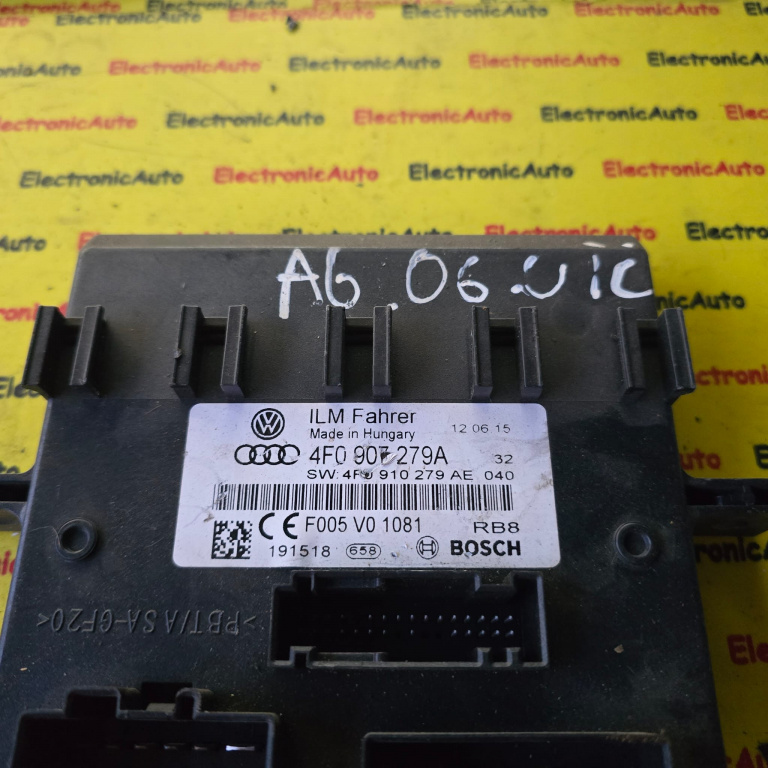 Calculator Confort Audi A6, 4F0907279A, 4F0910279AE, F005V01081,