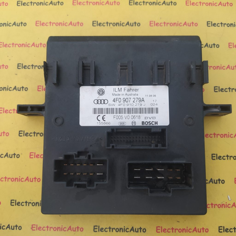 Calculator Confort Audi A6, 4F0907279A, 4F0910279J, F005V00618,
