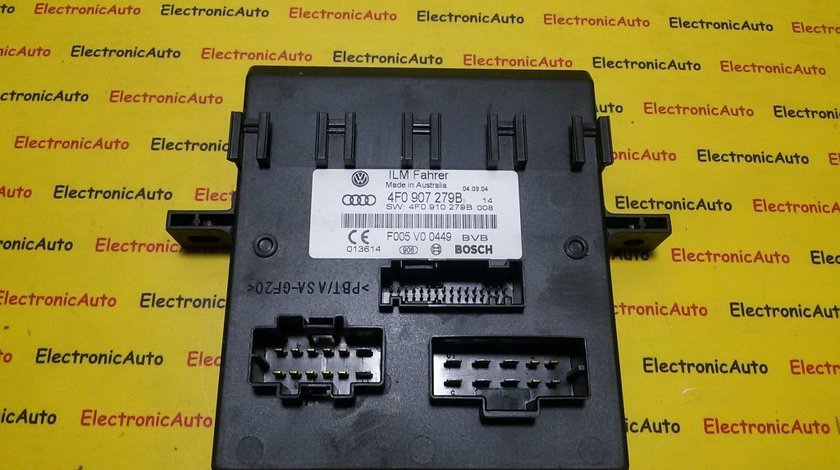 Calculator Confort Audi A6, 4F0907279B, 4F0910279B