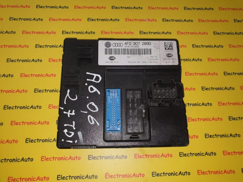 Calculator confort Audi A6 4F0907289D, 4F0910289D