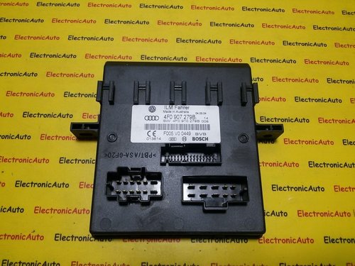 Calculator Confort Audi A6, 4F0910279B, 4F0907279B, F005V00449,