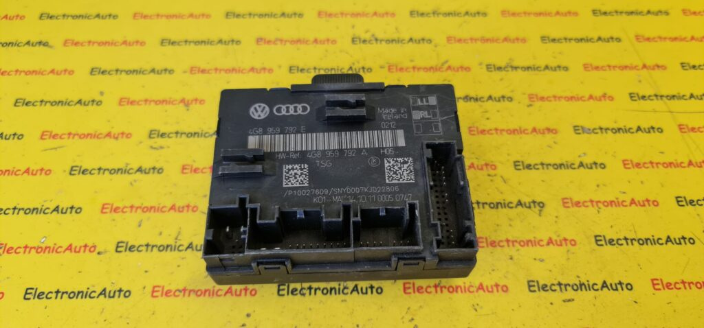 Calculator confort Audi A6 4G8959792E, 4G8959792A,