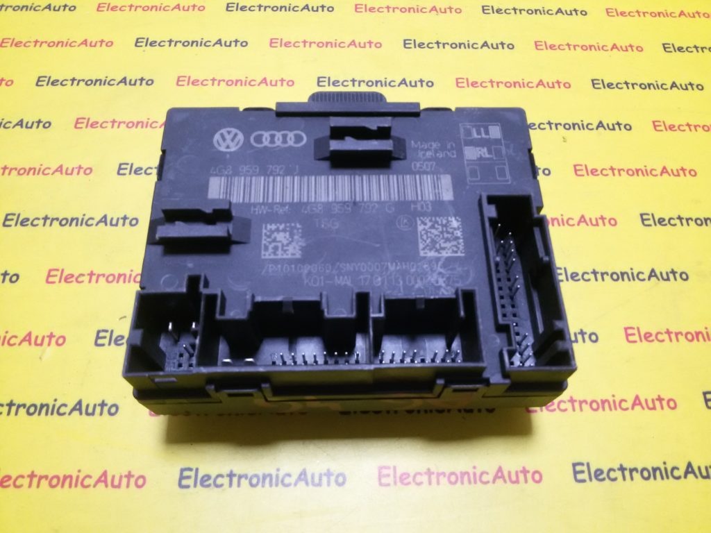 Calculator confort Audi A6 4G8959792J, 4G8959792G