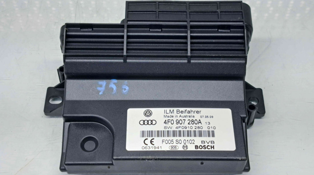 Calculator confort Audi A6 Avant (4F5, C6) [Fabr 2005-2010] 4F0907280A