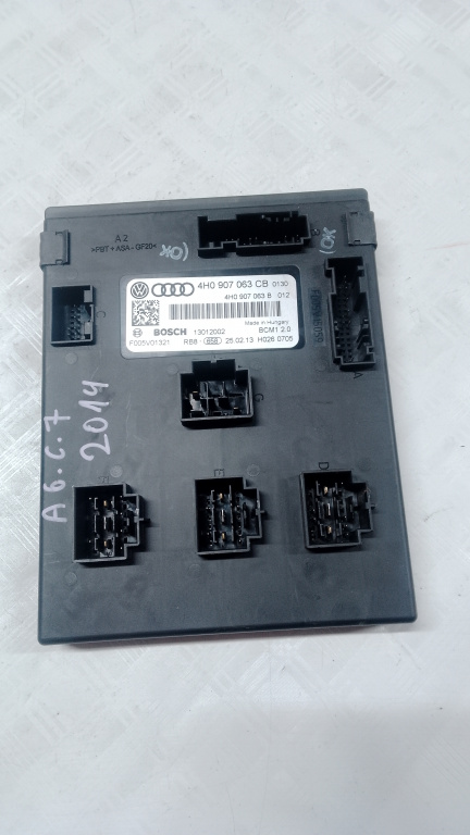 Calculator confort Audi A6 C7 - Motorina 2014, 4H0907063CB