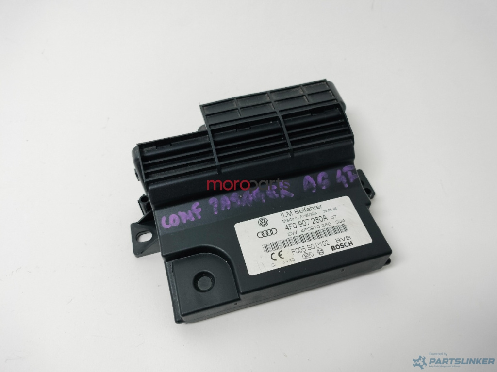 Calculator confort AUDI A6/S6 III Saloon (4F2, C6) [ 2004 - 2011 ] VAG OEM 4F0907280A