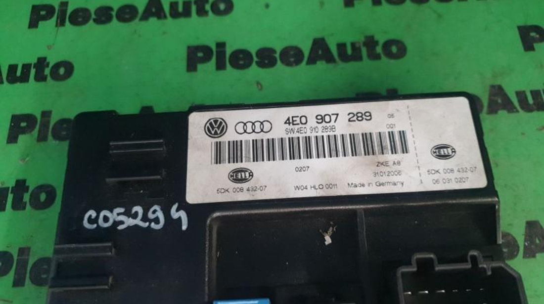 Calculator confort Audi A8 (2002-2009) [4E_] 4e0907289